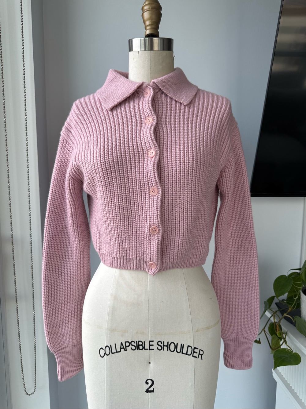 Aritzia Wilfred 100% Merino Wool Cardigan